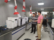 泰山职业技术学院生物系领导来我司考察交流