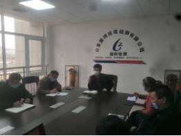 “安全无小事、责任记心中” 国润检测公司安全责任书签字仪式在驻地召开