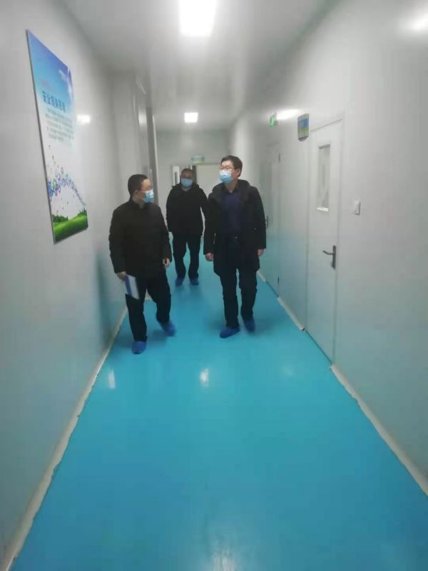 泰安市环境业商会秘书长受邀前理事单位山东碧蓝生物科技有限公司参观产业模块